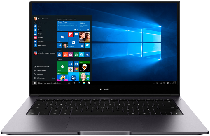 Ноутбук Huawei MateBook D 14 (53010TTB) Space Gray – фото, отзывы ...