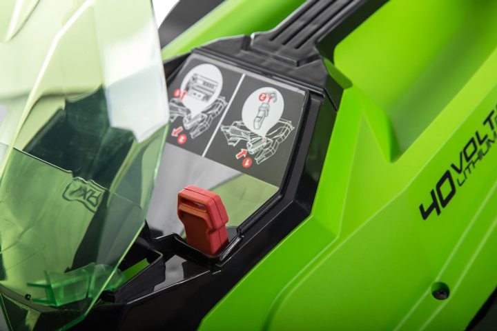 Газонокосарка акумуляторна Greenworks G40LM35 (2501907) - зображення 6