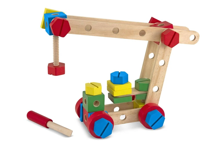 Деревянный строительный конструктор в коробке Melissa & Doug - изображение 2