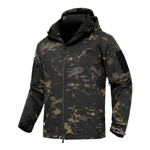 Тактическая куртка / ветровка Pave Hawk Softshell night multicam XXXXL - изображение 1