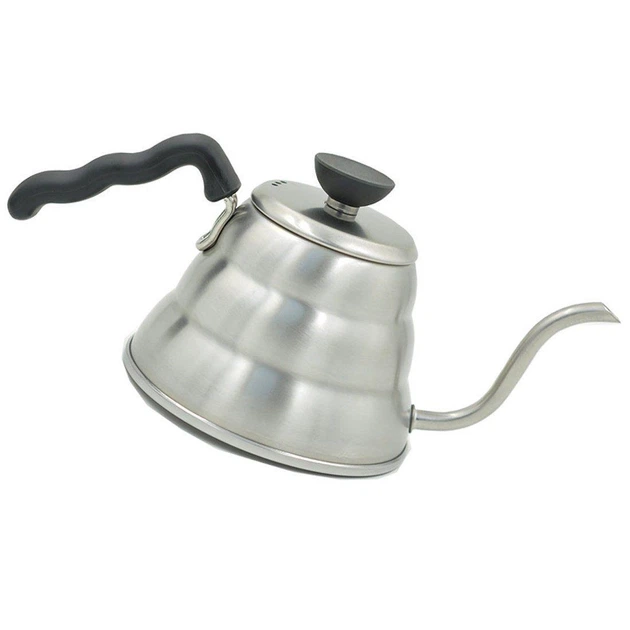 Чайник HARIO V60 BUONO с нержавеющей стали на 1 л. - Фото 3 Чайник HARIO V60 BUONO с нержавеющей стали на 1 л. - изображение 3