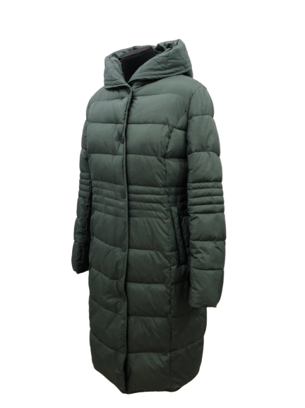 Пальто жіноче зимове DASER TH17-201C XXL зелене - Фото 3 Пальто жіноче зимове DASER TH17-201C XXL зелене - зображення 3