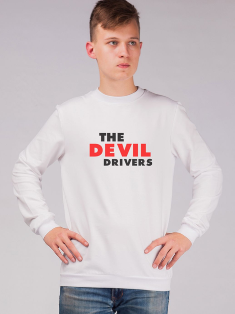 Свитшот Malta М276-13-Р1 Devil Drivers ХХL (54) Белый (2901000244310_mlt) - изображение 1