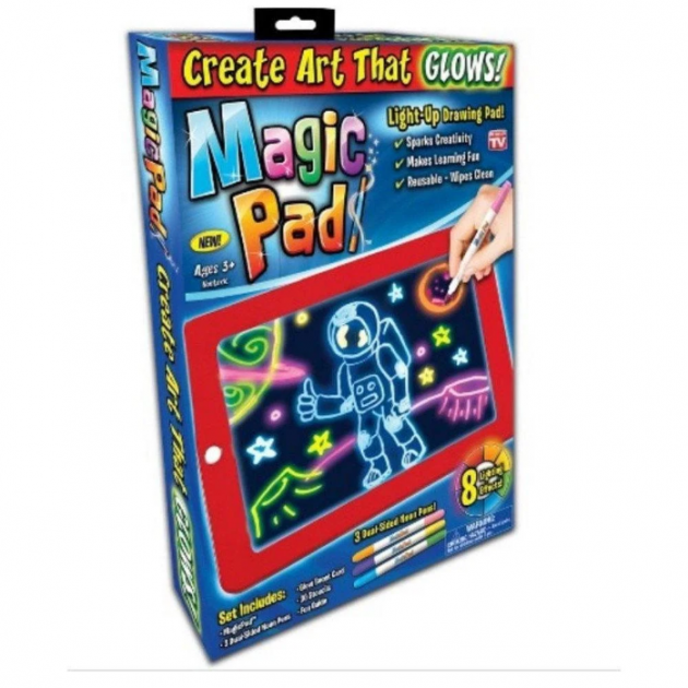Доска для рисования Magic Pad Deluxe красная (JB0086) - изображение 2