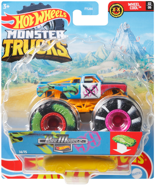 Hot Wheels Monster Trucks 1:64 - Land Rover Defender - FYJ44