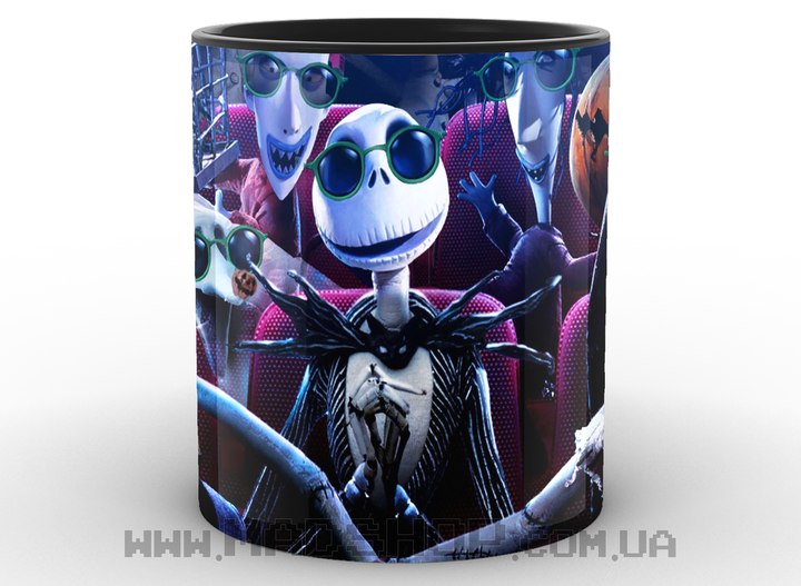 Кружка чашка Кошмар перед Рождеством The Nightmare before Christmas Skellington - изображение 5