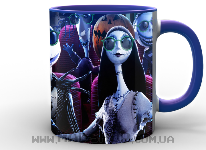 Кружка чашка Кошмар перед Рождеством The Nightmare before Christmas Skellington - изображение 9