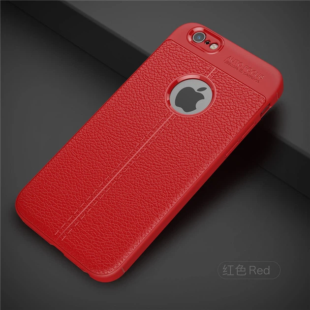 Чехол Touch для iPhone 5 / 5s / SE бампер оригинальный Auto focus Red - изображение 2