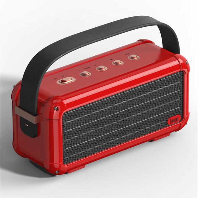 Портативная акустическая система Divoom Mocha Bluetooth Red - изображение 2