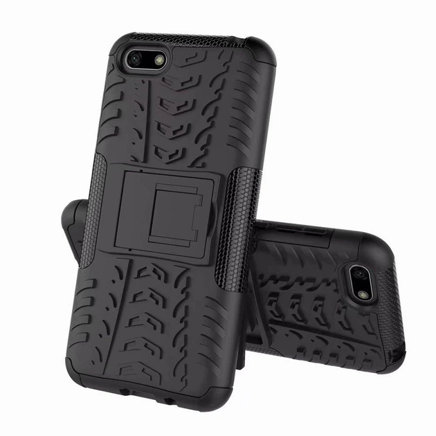 Чехол Armor для Huawei Y5 2018 / Y5 Prime 2018 / DRA-L21 противоударный бампер черный - изображение 7