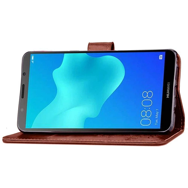 Чехол Clover для Honor 7A / DUA-L22 (5.45") книжка кожа PU коричневый - изображение 3