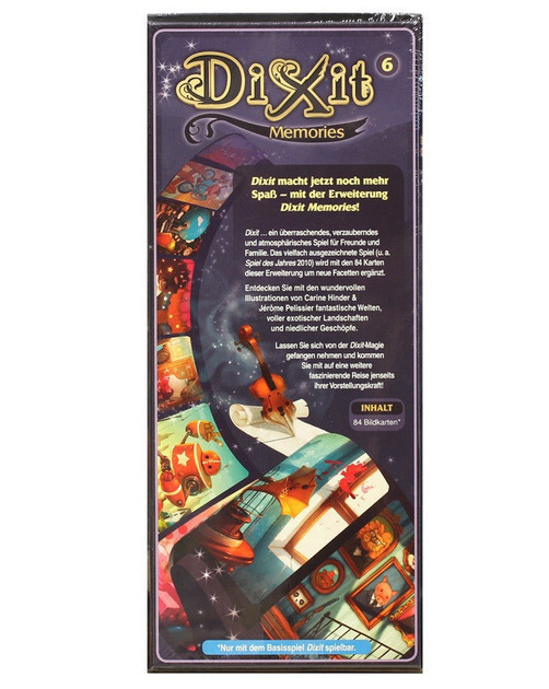 Настольная игра Диксит 6 Dixit 6 Memories. Libellud – фото, отзывы,  характеристики в интернет-магазине ROZETKA от продавца: Интеллект