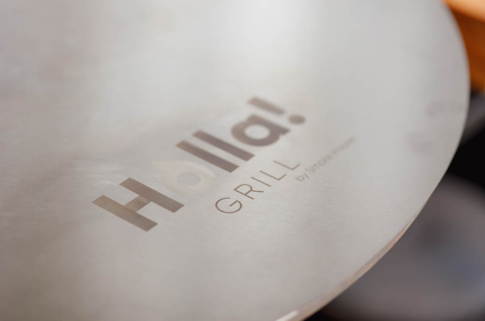 Гриль-мангал, барбекю HOLLA GRILL Black Open открытая тумба - зображення 5