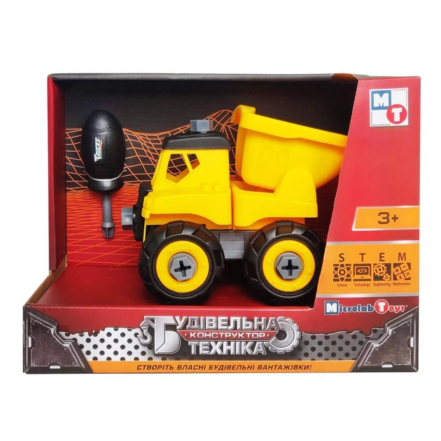 Конструктор Microlab Toys Строительная техника - грузовик (MT8906А) (817546262) - Фото 4 Конструктор Microlab Toys Строительная техника - грузовик (MT8906А) (817546262) - изображение 4