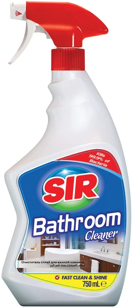 Спрей для уборки ванной комнаты Sir Bathroom Cleaner 750 мл ...