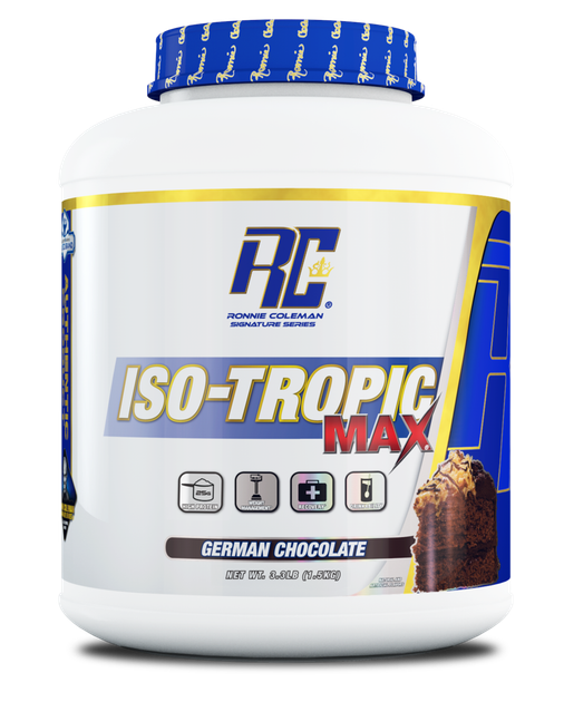 Протеїн Ronnie Coleman Iso-Tropic Max 50 (3.2 lbs) Serving Bottle Vanilla Cream - зображення 2