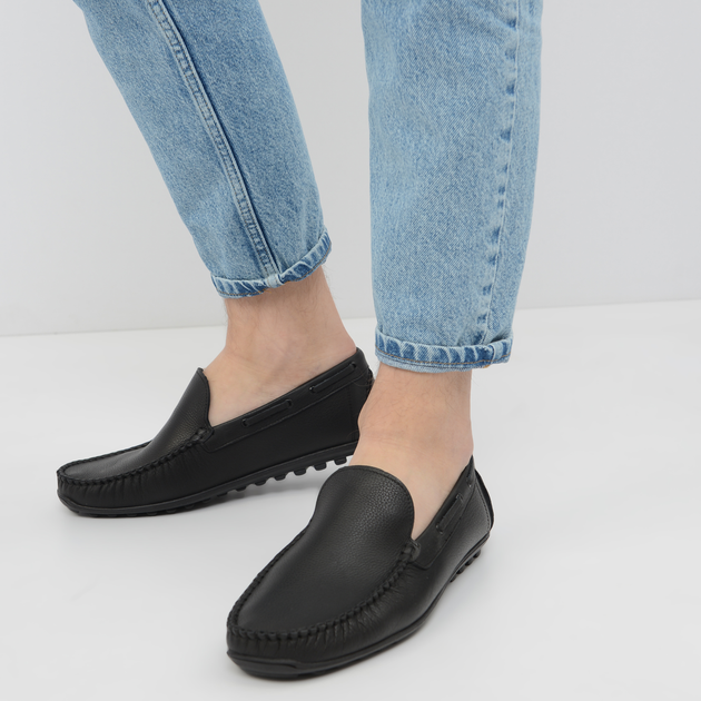 Мужские мокасины Prime Shoes 14-041-60140 40 26.5 см Черные (2000000013107) 