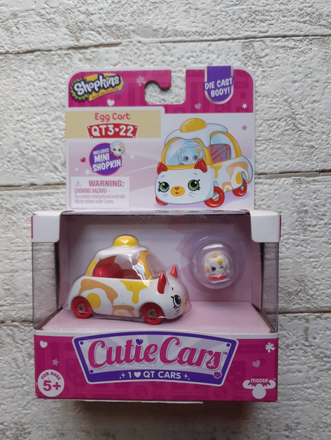 Shopkins Cutie Cars - Egg Cart Diecast QT3-22