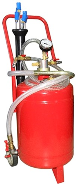 Акція на Установка для вакуумного відкачування оливи G.I.KRAFT 24 л (B24V) від Rozetka