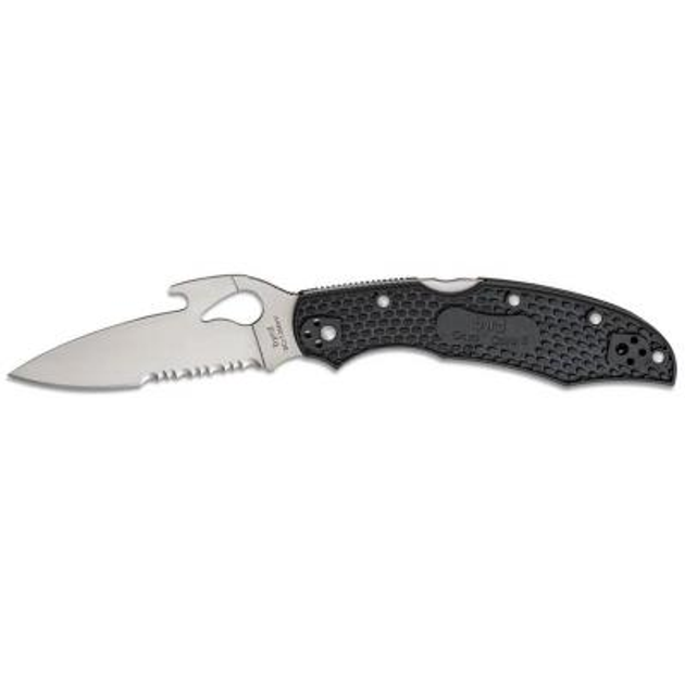 Нож Spyderco Byrd Cara Cara 2 Emerson полусеррейтор (BY03PSBK2W) - изображение 1