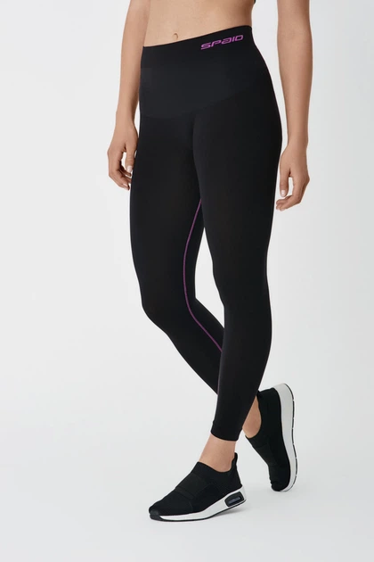Леггинсы женские SPAIO Fitness W01 L/XL черный - изображение 2
