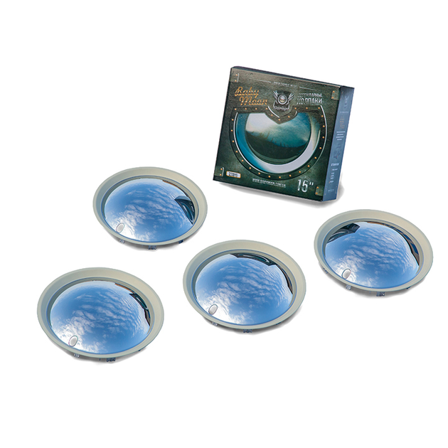Автомобильные ретро-колпаки Baby Moon R15 с имитацией флиппера 4 шт ...