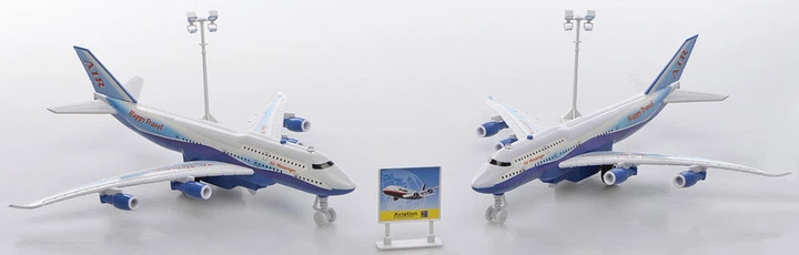 Игровой набор Na-Na IM385 Аэропорт: 2 самолета + техника (T50-021