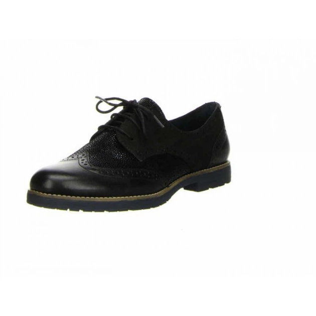 Туфлі дербі Tamaris 1-23215-25 чорні, Розмір Eur 36 - Фото 6 Туфлі дербі Tamaris 1-23215-25 чорні, Розмір Eur 36 - изображение 6