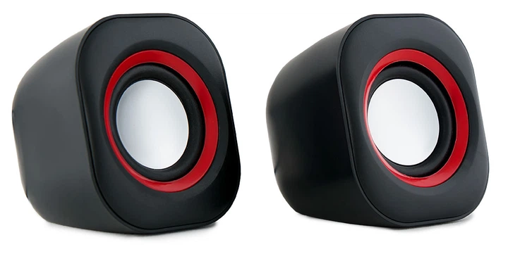 Акустическая система HQ-Tech HQ-SP913U, 2.0, USB питание, Black&Wine - изображение 5