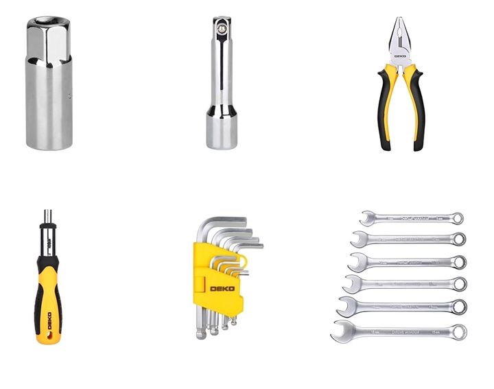 Набор инструментов Crest tools 168 предметов в чемодане - Фото 4 Набор инструментов Crest tools 168 предметов в чемодане - изображение 4