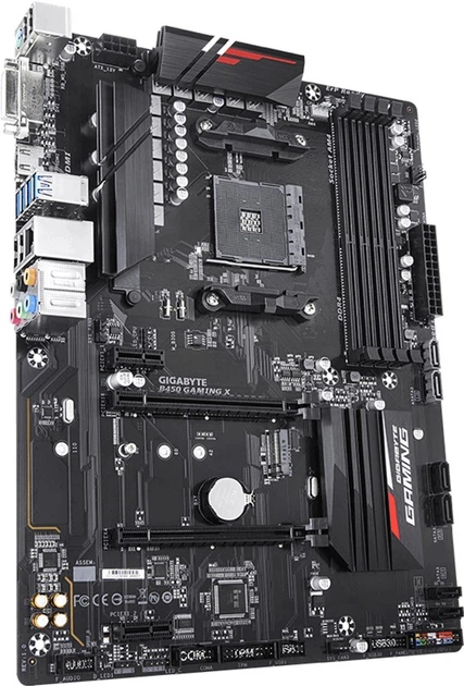 Материнская плата Gigabyte B450 Gaming X (sAM4, AMD B450, PCI-Ex16) - изображение 3
