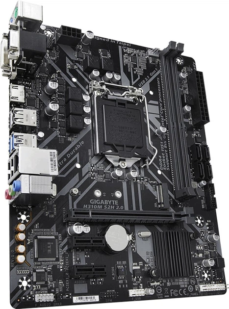Материнська плата Gigabyte H310M S2H 2.0 s1151 Intel H310 PCI-Ex16 (H310M S2H) - зображення 4