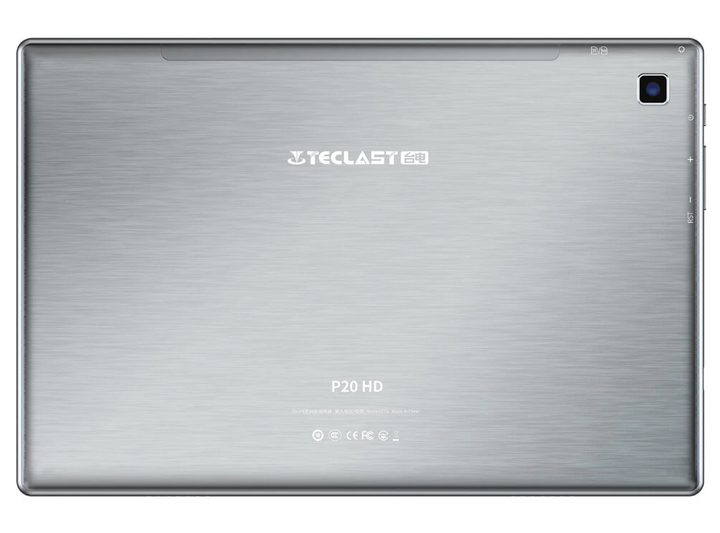 Планшет Teclast P20 HD 4/64Gb IPS10.1 4G Silver (Версия с чехлом) - изображение 4