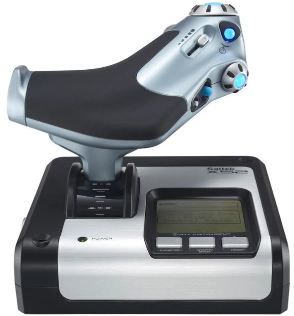 Контролер для ігрових симуляторів Logitech G Saitek X52 Flight Control System (945-000006) - зображення 2