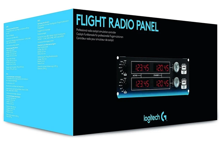 Panel radiowy Logitech G Saitek Pro Flight (945-000011) - obraz 3