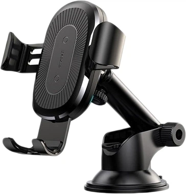 Бездротовий зарядний пристрій Baseus Wireless Charger Gravity Car Mount