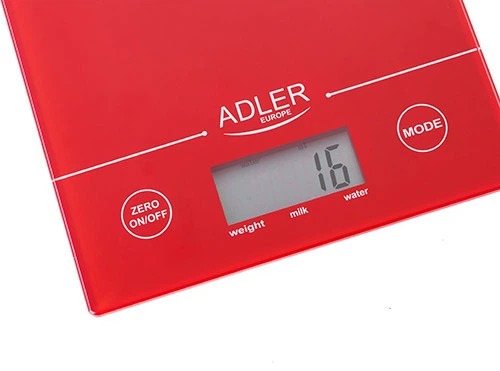 Весы кухонные Adler AD-3138-Red 5 кг красные - изображение 2