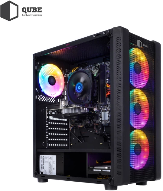 Компьютер QUBE i3 9100F GTX 1650 SUPER 4GB 1621 (QB0025) – фото