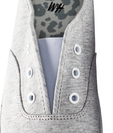 Кеди H&M 35 сірі (70-3117) - зображення 3