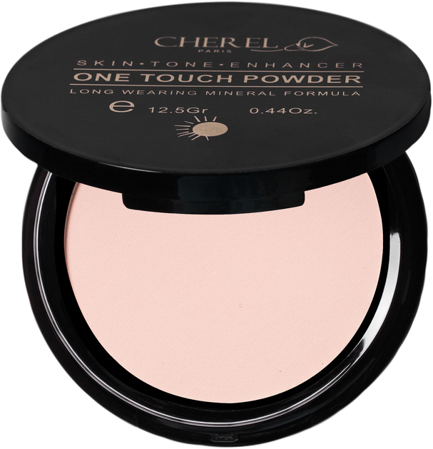 Акція на Пудра компактна для обличчя Сатин Cherel Satin Powder Apricot - 2 12.5 г від Rozetka