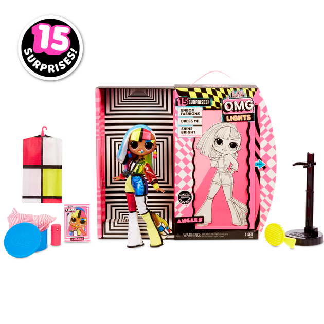 Игровой набор с куклой LOL OMG Lights Angles (MGA Entertainment, США) ЛОЛ Сюрпрайз светящаяся кукла Ангел (565178) - изображение 4