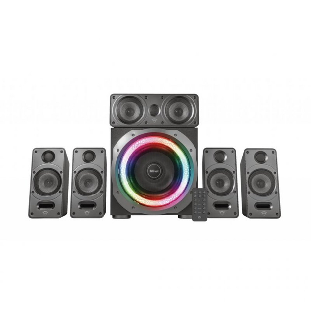 Акустическая система Trust GXT 698 Torro RGB-Illuminated Black (23059) - изображение 2