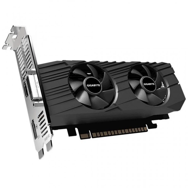Відеокарта GIGABYTE GeForce GTX1650 4096Mb OC LP (GV-N1650OC-4GL) - Фото 2 Відеокарта GIGABYTE GeForce GTX1650 4096Mb OC LP (GV-N1650OC-4GL) - зображення 2