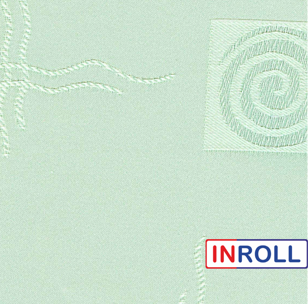Ролета тканинна INROLL Есо-Mini 107,5х165 см Ikea Салатовий 2073 - зображення 5