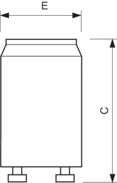 Стартер Philips S10 4-65W SIN 220-240V WH 4 блістера – фото, відгуки ...