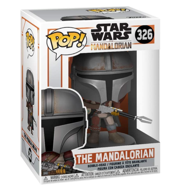 Фанко Поп Зоряні війни: Мандалорианец Funko Pop! Star Wars: Mandalorian - The Mandalorian 42062 - зображення 3