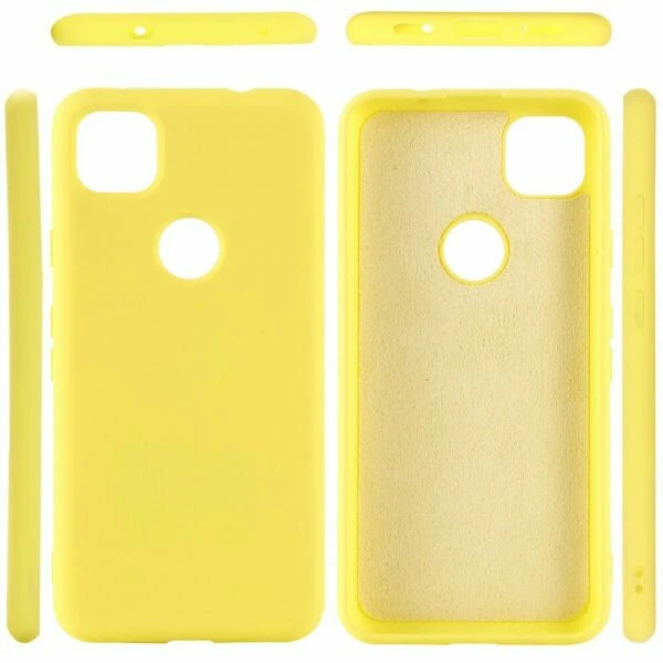 Силиконовый (TPU) чехол Deexe Silicone Case для Google Pixel 4A - Yellow - Фото 1 Силиконовый (TPU) чехол Deexe Silicone Case для Google Pixel 4A - Yellow - изображение 1