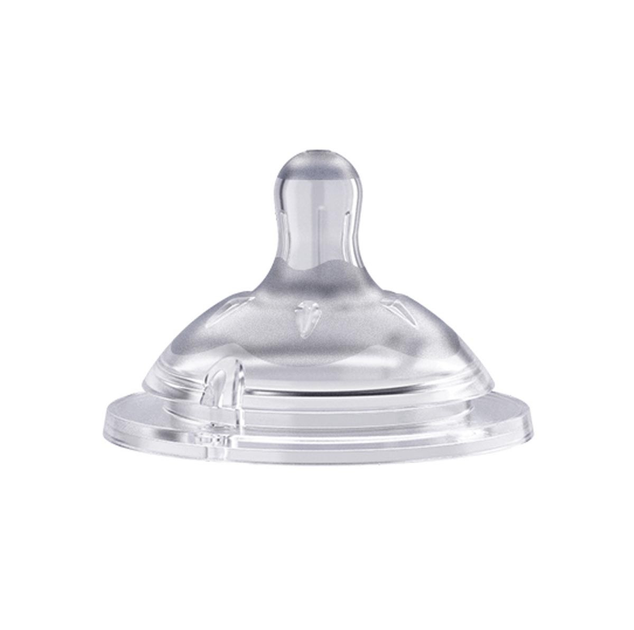 Силіконова соска Chicco Natural Feeling Швидкий потік, 6 міс+ 2 шт (81047.20) (8058664008254) - зображення 2
