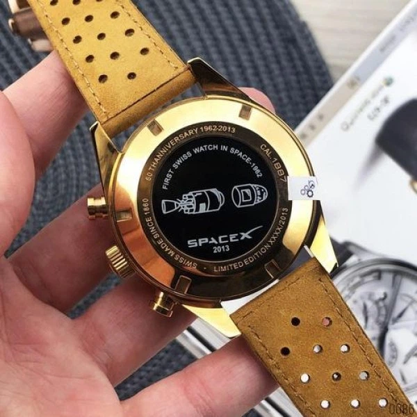 Наручные часы TAG Heuer Carrera 1887 SpaceX Quartz Gold/Black
