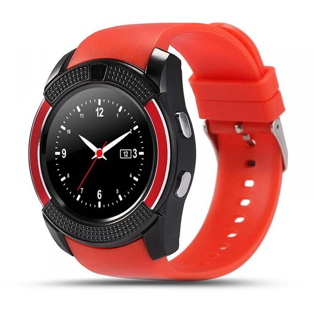 Смарт-часы UWatch V8 Red (449_19) - Фото 1 Смарт-часы UWatch V8 Red (449_19) - изображение 1